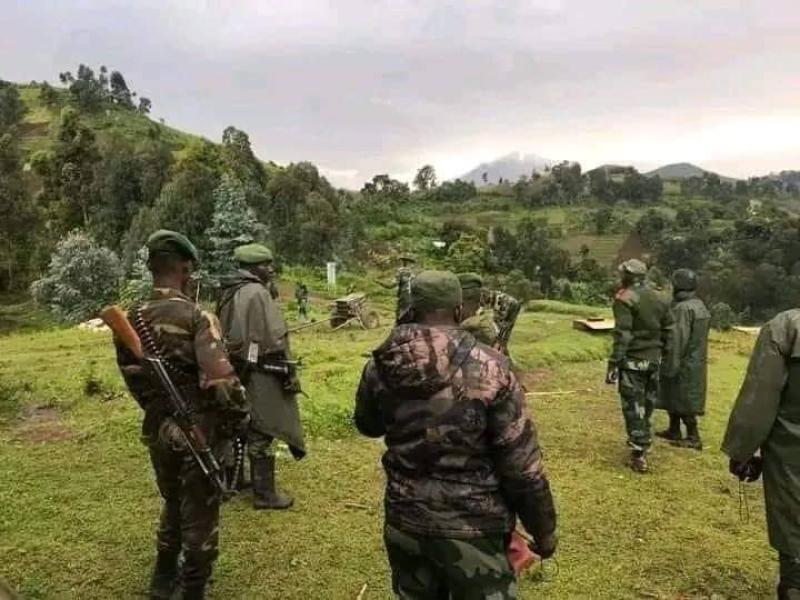Des soldats de l'armée congolaise à kibumba [photo d'illustration]