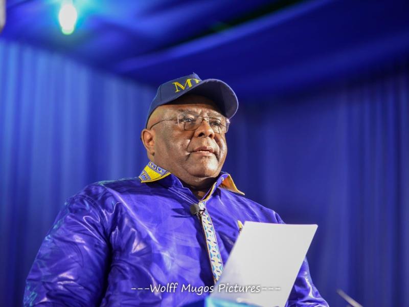 Le président du MLC Jean-Pierre Bemba