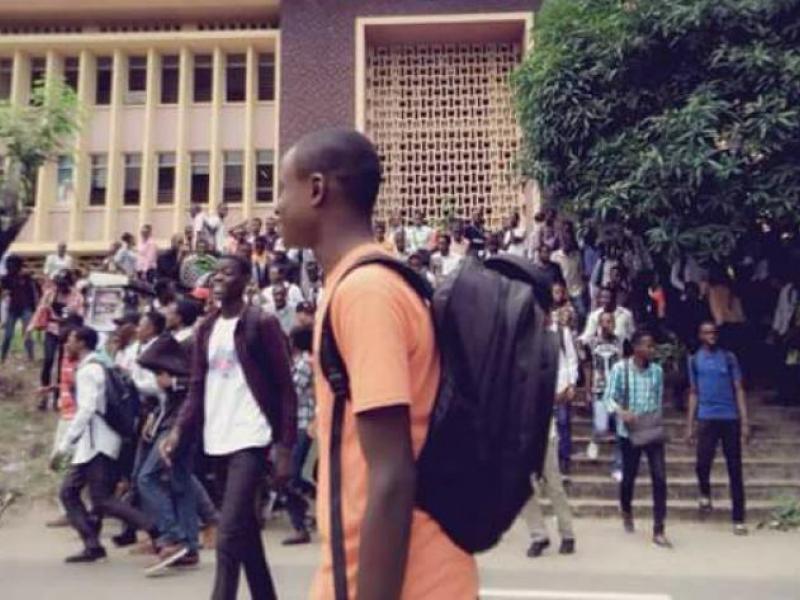 Des étudiants de l'UNIKIN. [Photo d'illustration]