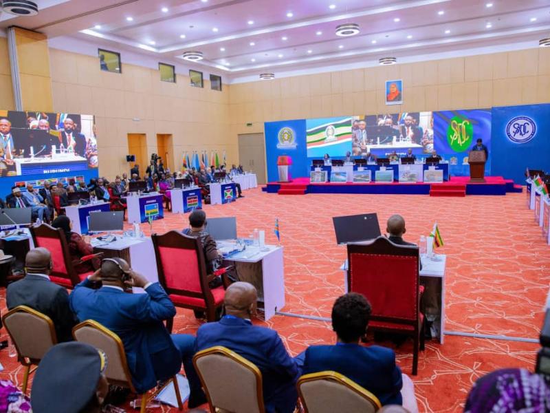Le sommet conjoint de l'EAC et SADC à Dar es Salam, samedi 08 février 2025