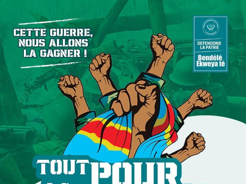 Affiche de la campagne Tout pour la Patrie