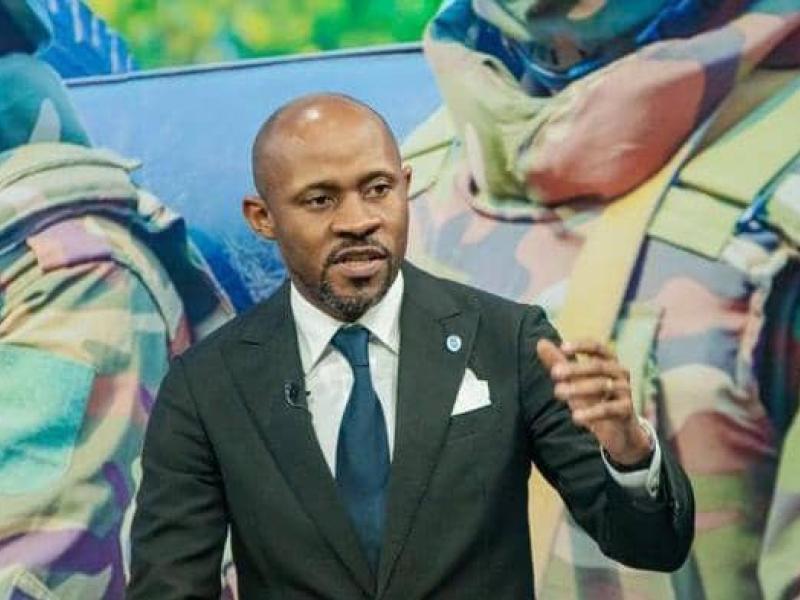 Le porte-parole du gouvernement congolais Patrick Muyaya