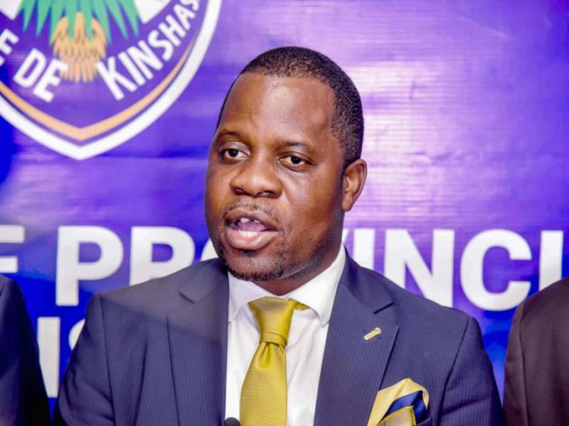 Le député provincial de Kinshasa Nicolas Wemakoy, président de la commission PAJ