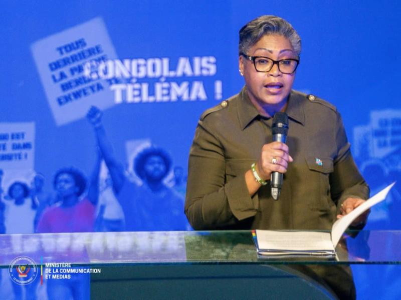La Première Ministre Judith Suminwa Tuluka