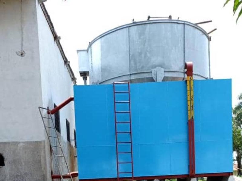 Bâche d’aspiration d’eau jadis de 15m³ réhabilitée à 36m³ dans le centre d’Inongo [photo d’illustration]