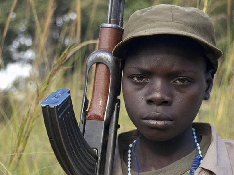 Un enfant soldat. [Photo d'illustration]