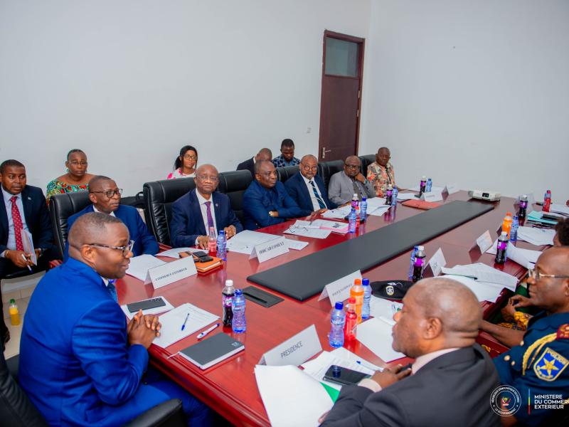 Réunion préparatoire sur la tenue de la sixième réunion du Conseil des Ministres de la ZLECAF à Kinshasa