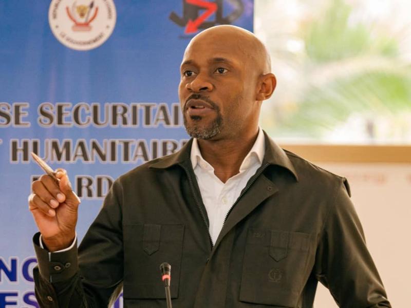 Le ministre de la Communication et Médias Patrick Muyaya