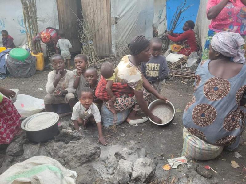 La vie des populations déplacées dans l’est de la RDC, suite à la guerre du M23 [photo d’illustration]