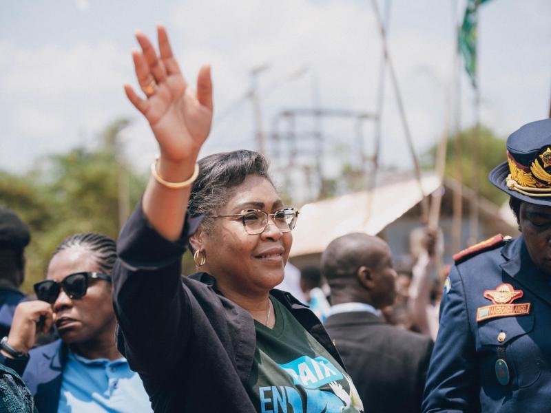 La Première ministre Judith Suminwa Tuluka