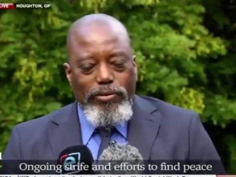L'ancien président de la RDC Joseph Kabila, après sa rencontre avec Thabo Mbeki, ex président sud-africain, ce mardi 17 mars 2025