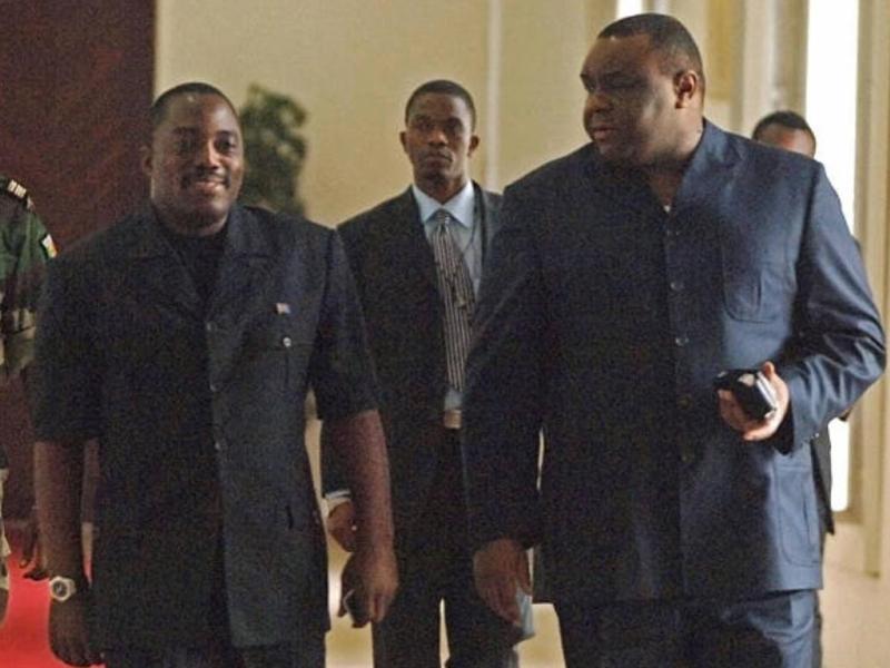 Joseph Kabila à gauche et Jean-Pierre Bemba à droite [photos archives]