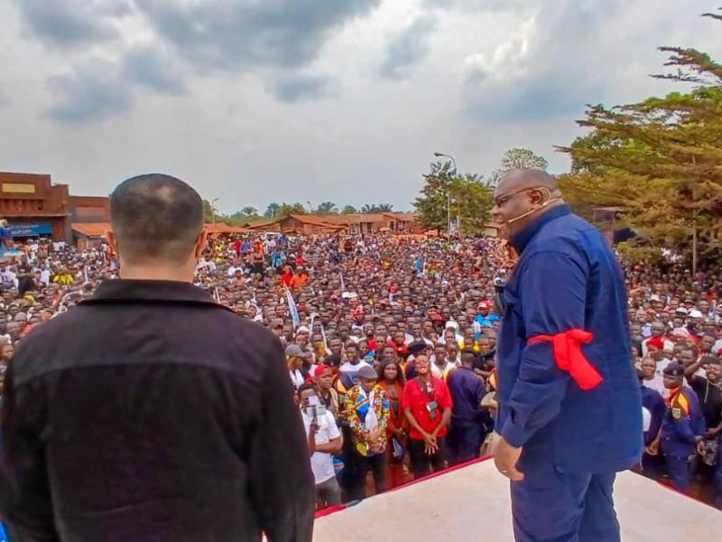 Jean-Pierre Bemba, VPM des transports et voie de communication à Buta dans la province du Bas-Uelé