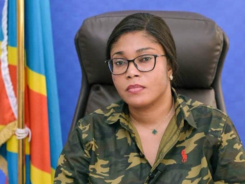 Acacia Bandubola Bongo, ministre des Affaires foncières en République démocratique du Congo