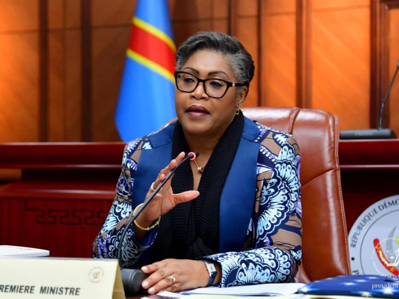 Judith Suminwa Tuluka,  Première ministre de la RDC [photo d’illustration]