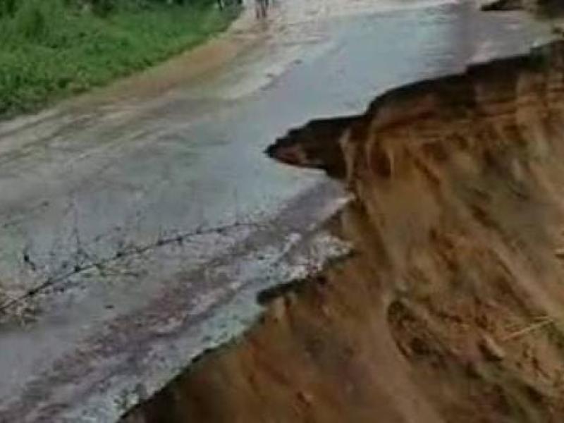 La Route nationale N°1, reliant Kinshasa au Kongo Central quasi coupée, entre Mitendi et Kasangulu [photo d’illustration]