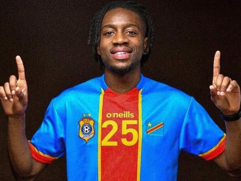 Joris Kayembe sous les couleurs des Léopards de la RDC [photo d’illustration]
