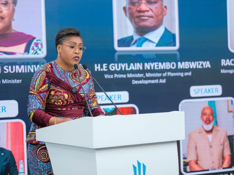 La Première ministre Judith Suminwa Tuluka à AIM Congress 2025 (Abu Dhabi)