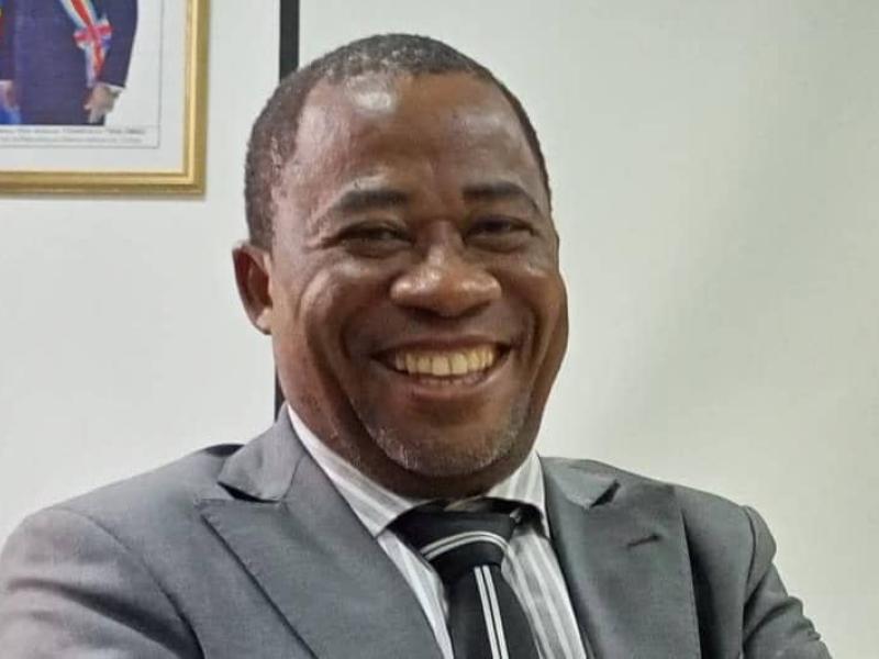 Le coordonnateur national de la NSCC Jonas Tshombela