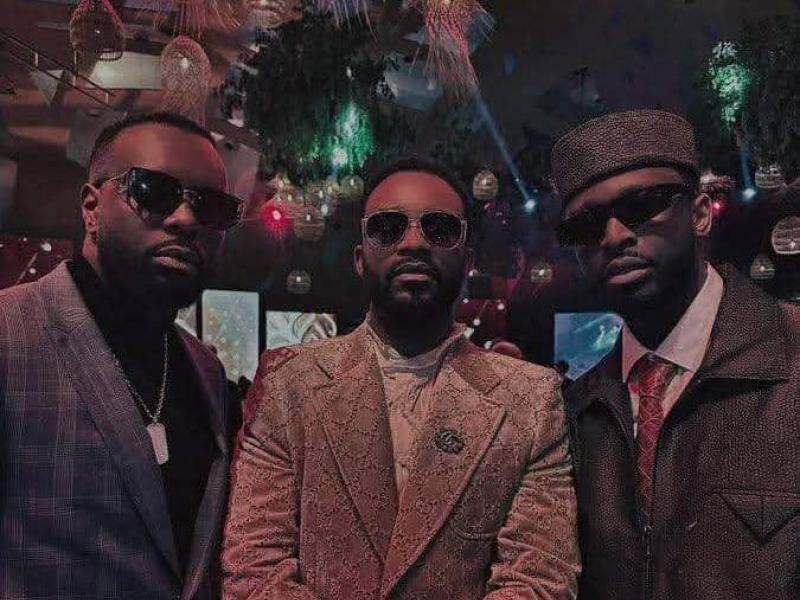Gims, Fally Ipupa, et Dadju. [ Photo d'illustration ]