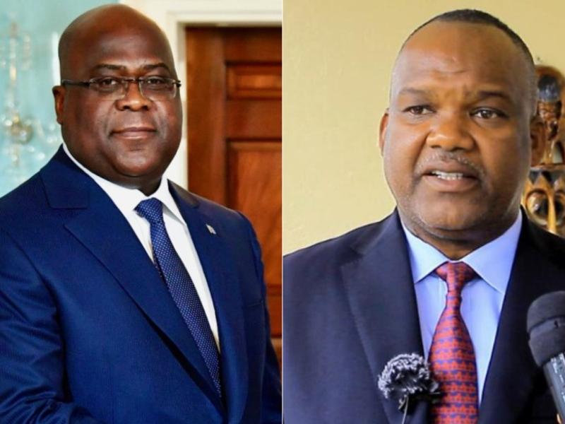 Félix Tshisekedi Président de la RDC et Corneille Nangaa, Coordonnateur du M23-AFC [photo d’illustration]