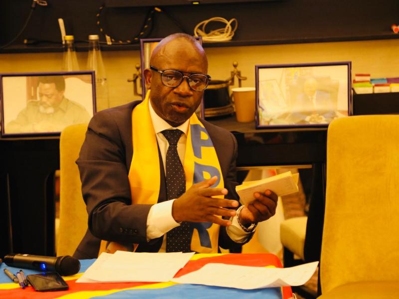 Nharly Amisi, Président du PPRD Schengen