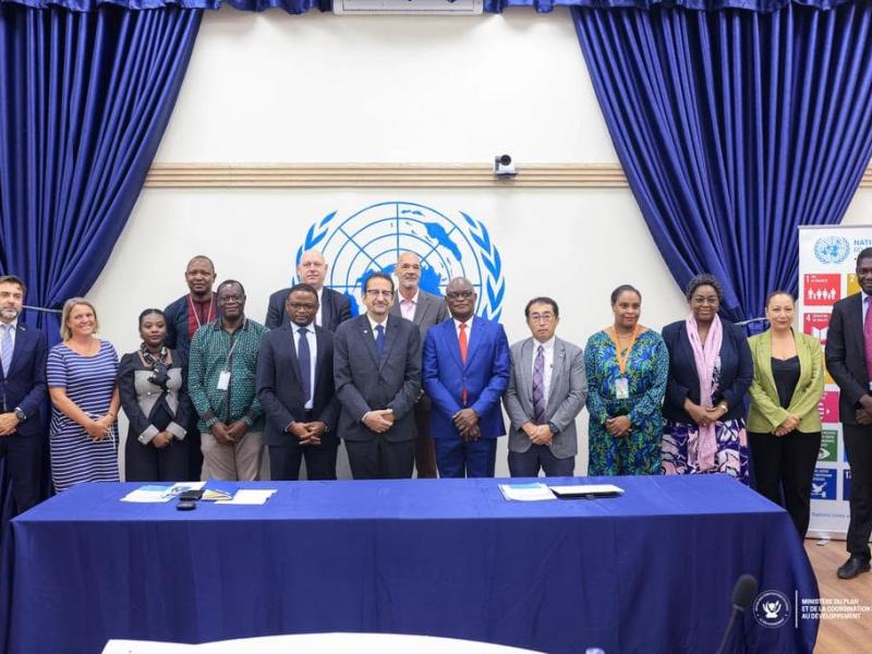 Les représentants de la RDC et l'ONU [photo d'illustration]