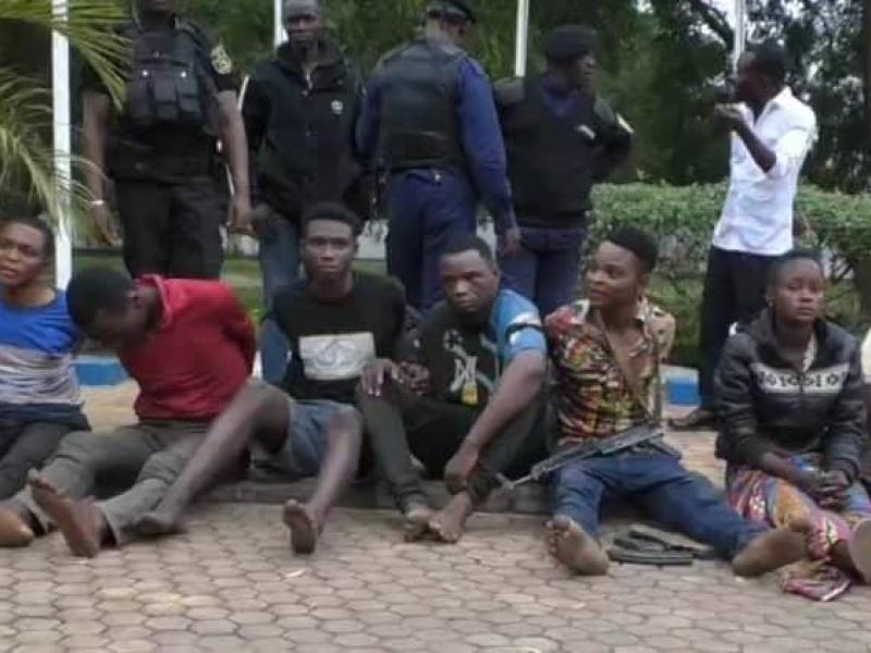 Des bandits arrêtés à Luilu, par la Police criminelle bureau de Manika dans la ville de Kolwezi