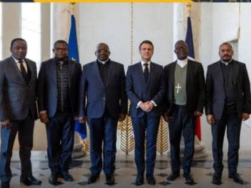 La délégation CENCO-ECC reçue à Paris par le président français Emmanuel Macron [ Photo d'illustration]