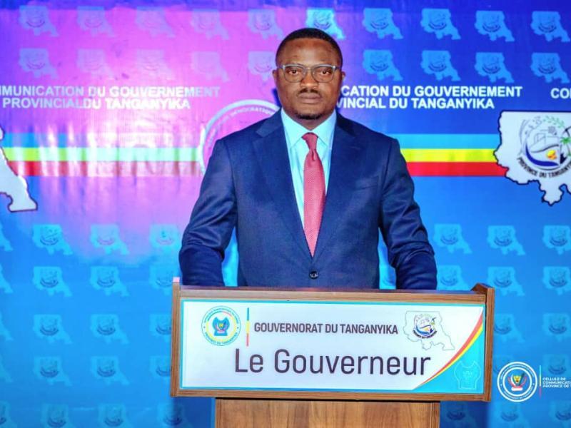 Christian Kitungwa, gouverneur de la province de Tanganyika