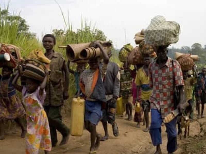 Des populations fuyant les affres de groupes armés au Nord-Kivu [photo d’illustration]