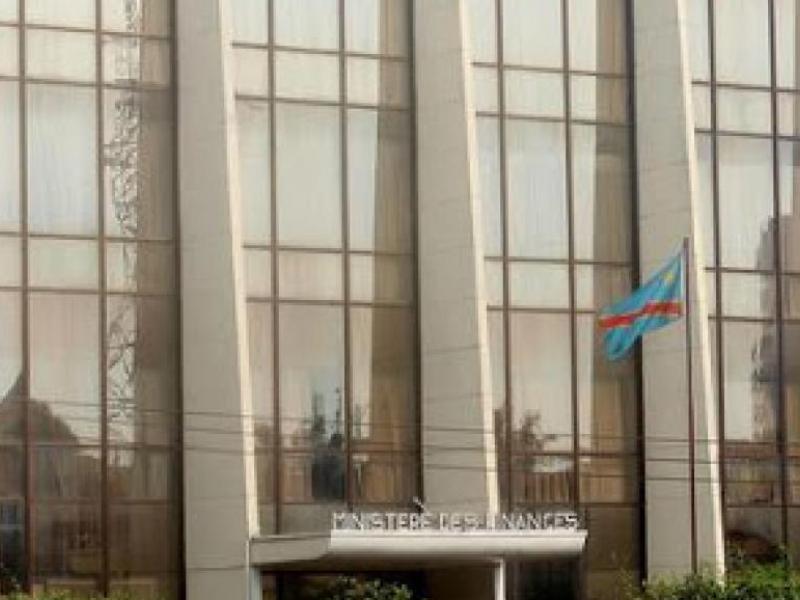 Bâtiment du ministère des Finances de la RDC [photo d’illustration]