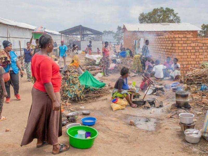 Les réfugiés congolais récemment arrivés vivent dans des conditions de grande promiscuité dans le site de Musenyi, dans le sud du Burundi [photo d’illustration]