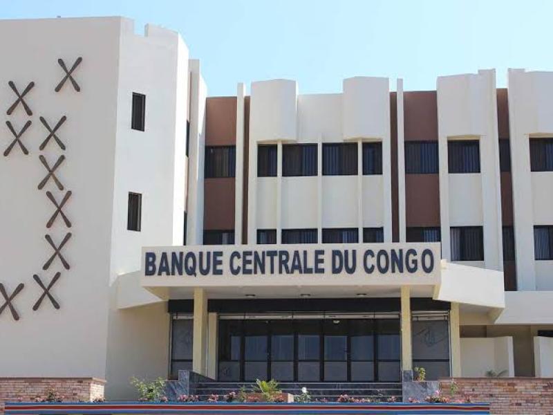 Siège abritant la Banque Centrale de la Congo, à Kinshasa, capitale de la RDC