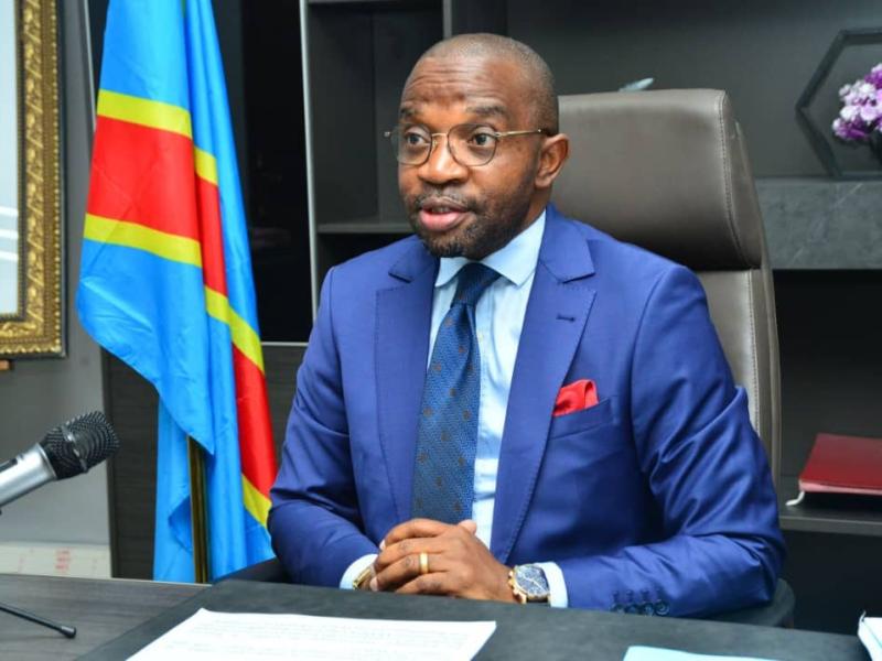 Marc Ekila, ministre de la Formation professionnelle et Métiers en RDC