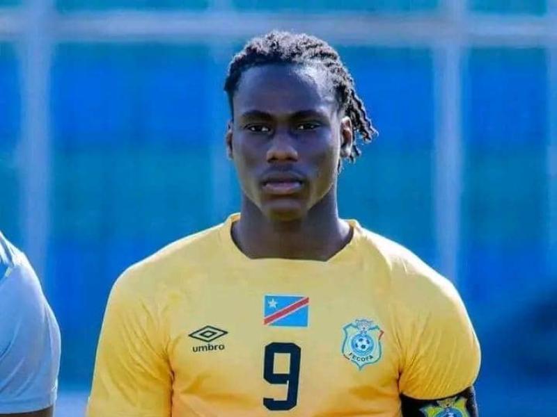 Samuel Ndala Capitaine des Léopards à la CAN U20 Égypte 2025 et buteur du match contre le Ghana