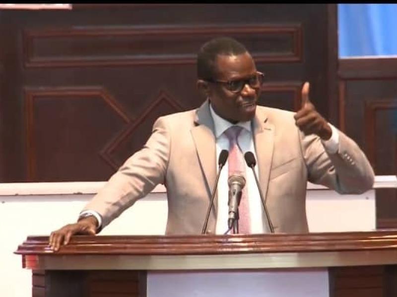Le député national Eliezer Ntambwe