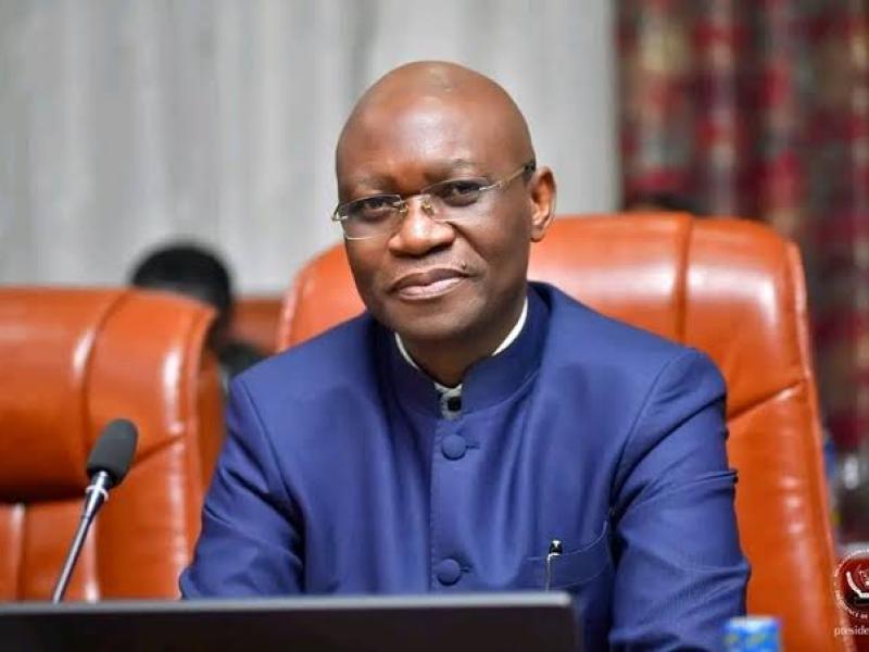 Le Ministre de la Santé, Roger Kamba, lors d'un Conseil des Ministres