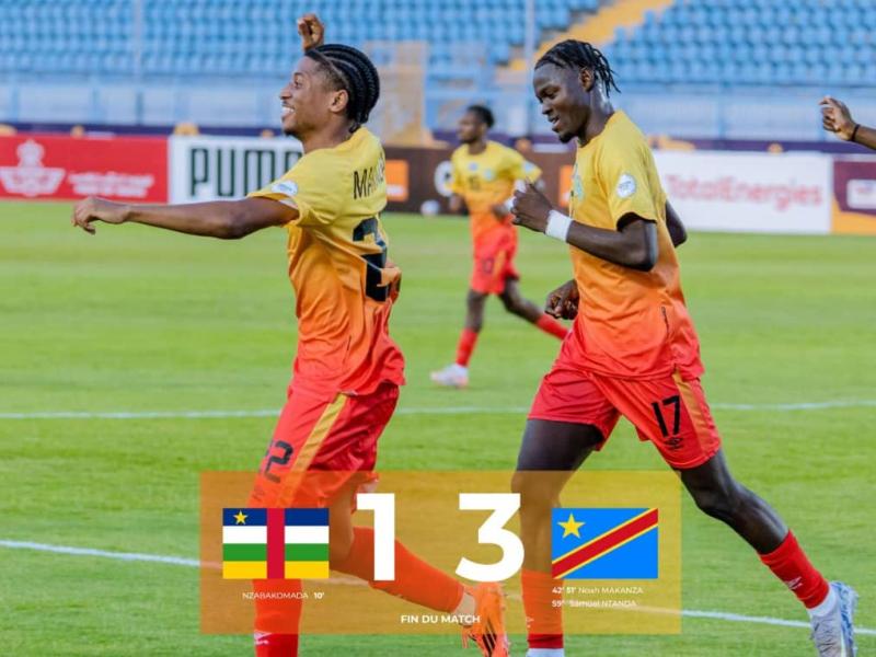 Les Léopards U20 de la RDC à la CAN Égypte 2025 [photo d’illustration]