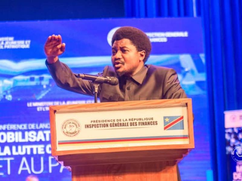 Constant Mutamba Tunganga, ministre de la Justice et Garde des Sceaux en RDC