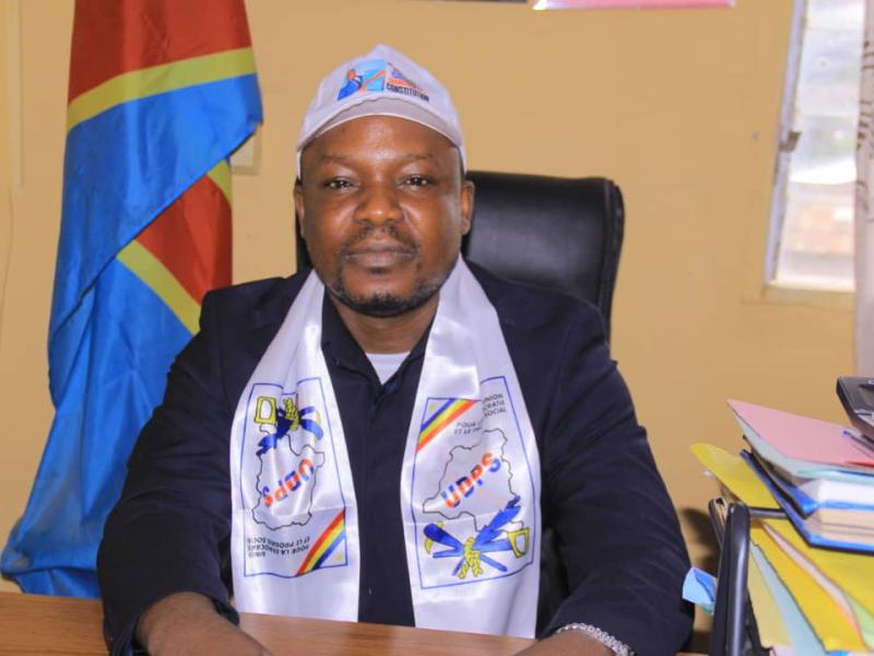 Le député provincial Kinbungi Mutanga Junior, membre de l’UDPS