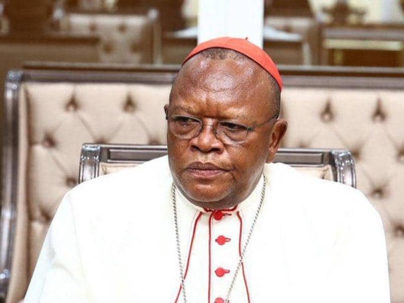 Le Cardinal Fridolin Ambongo, Archevêque de l’Église Catholique à Kinshasa