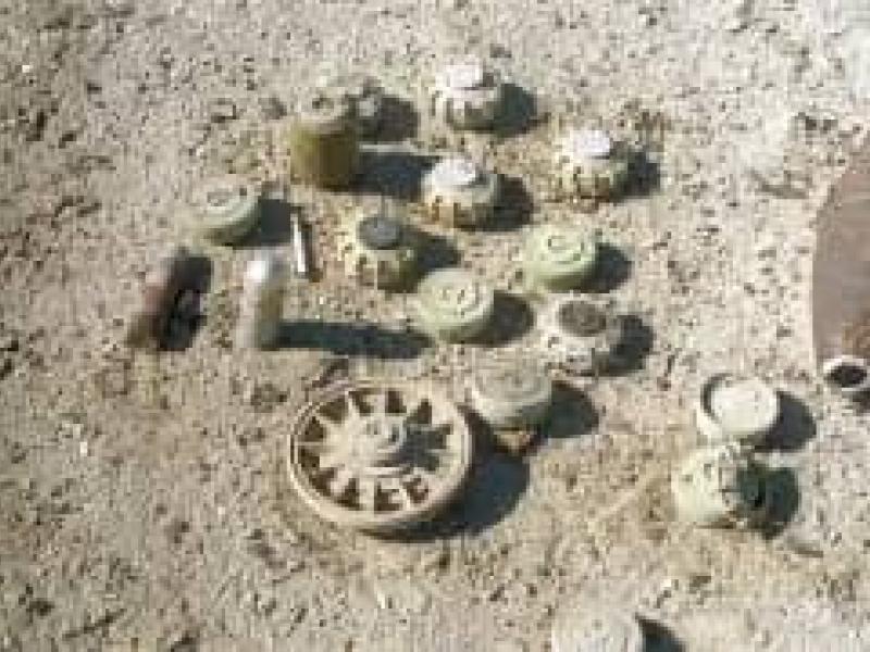 Des mines antipersonnel [photos d’illustration]