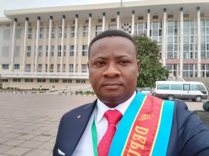 Le député provincial et initiateur de 4 propositions édit Joseph kalombo