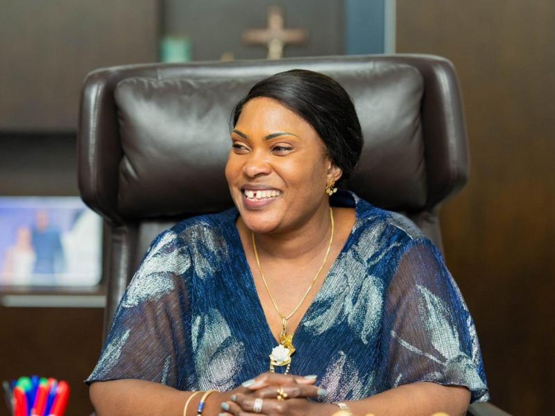 Fifi Masuka,  gouverneure de la province de Lualaba