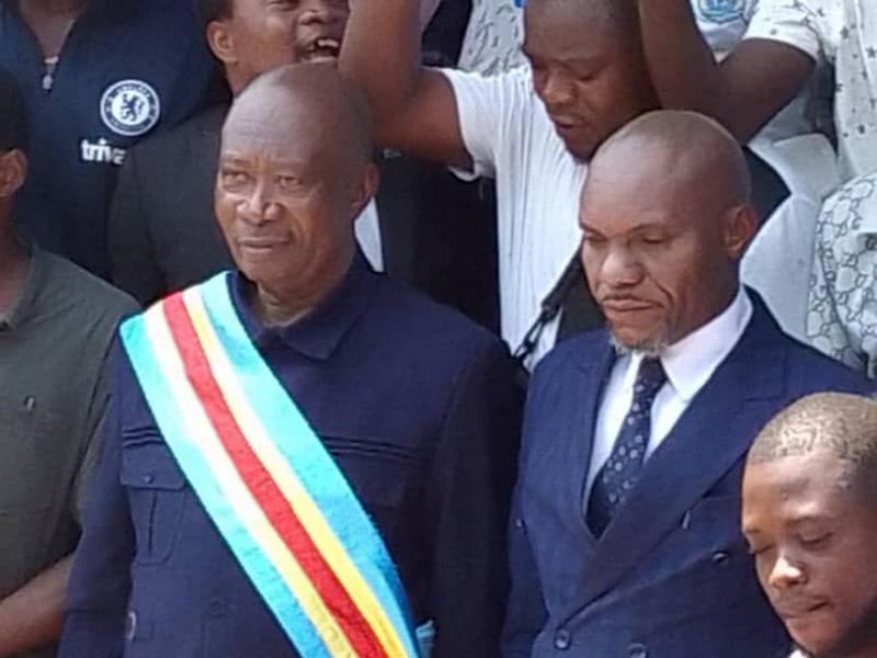 Fulgence BOLONKOMO WEBEKE, Bourgmestre a.i de la Commune de Ngaliema