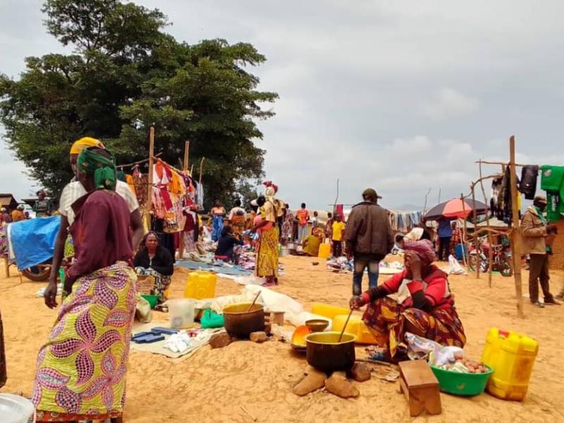 Après plus de trois mois de fermeture, les marchés de Gina et Nyampala, situé dans le territoire de Djugu, reprennent vie grâce aux efforts pacifiques de la Monusco