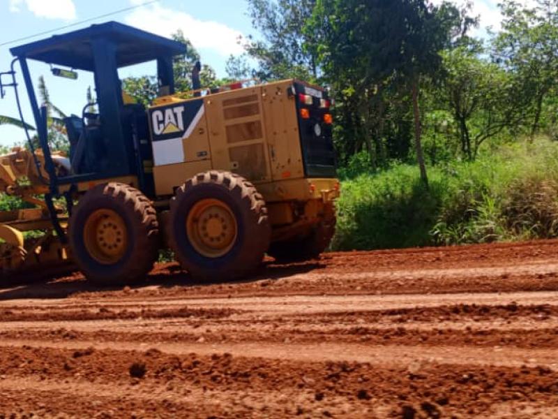 Les buldozzers de Dott Services de nouveau en action, pour la modernisation de la route Kasindi-Butembo, au Nord-Kivu
