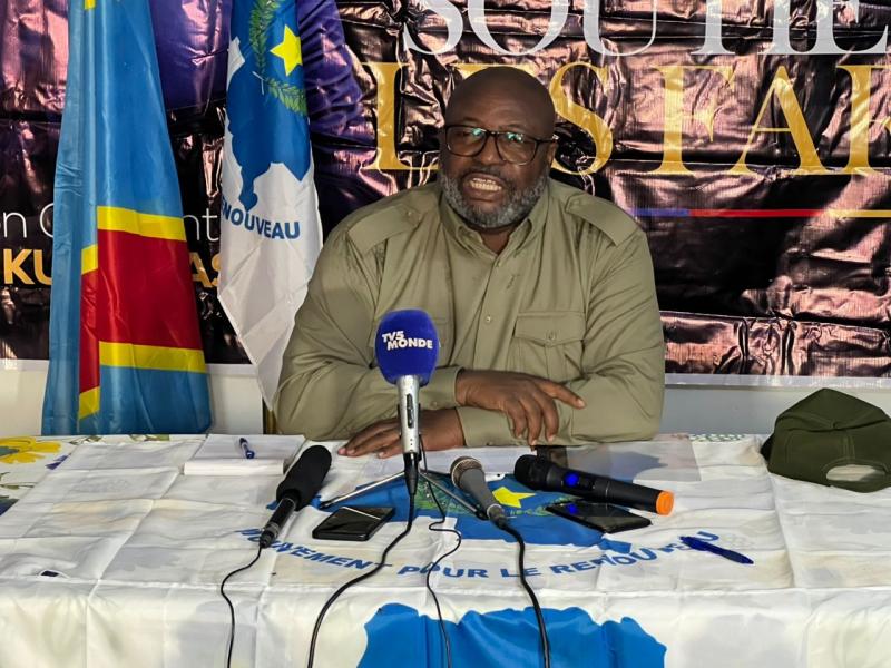 Clément Kanku, Président du parti politique Mouvement pour le Renouveau