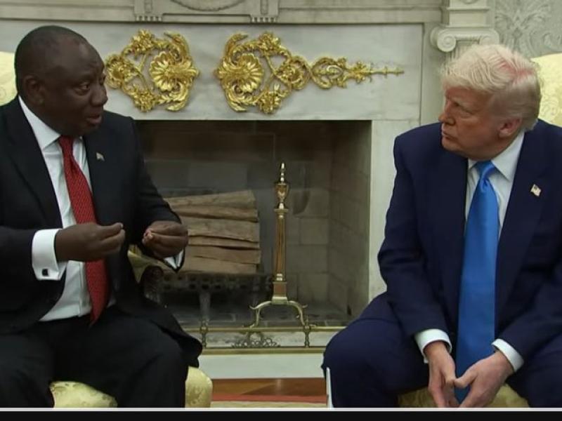 Cyril Ramaphosa et Donald Trump abordent le conflit dans l’Est de la RDC à la Maison Blanche